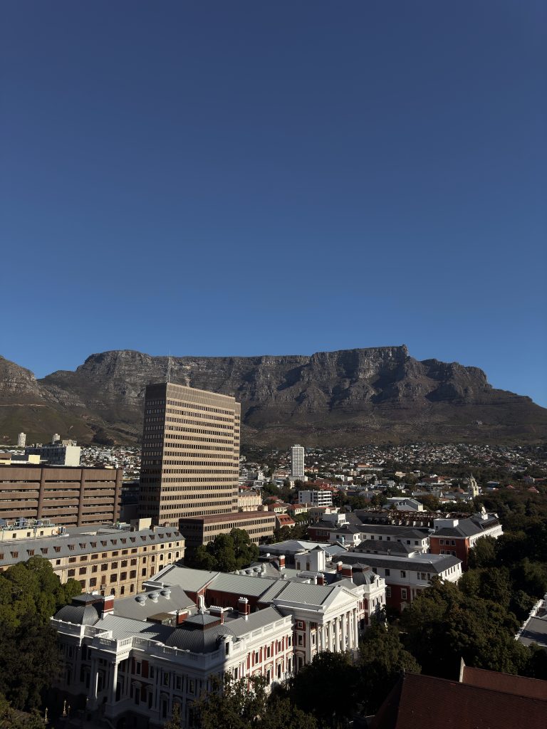 Table Mountain and Cape Town View