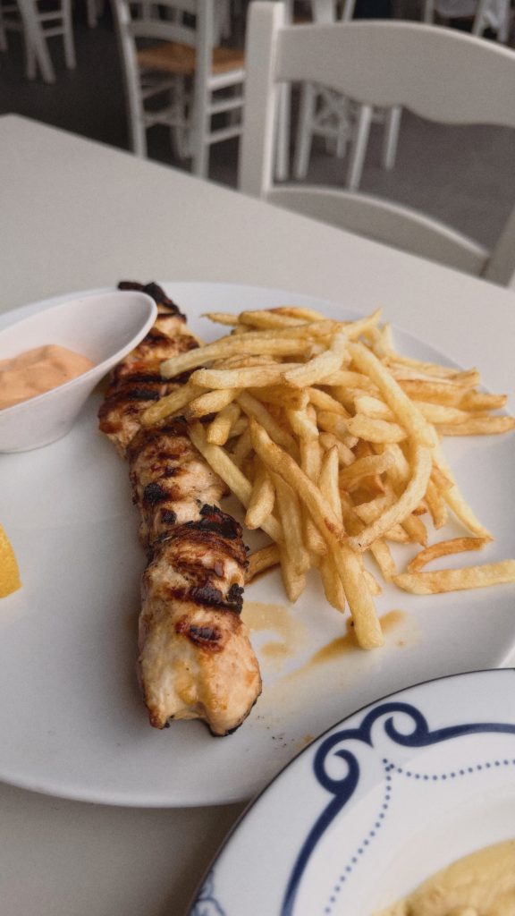 Kebab at Savvas Popeye