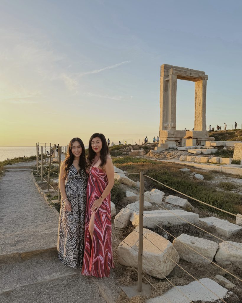 Temple of Apollo Sunset with Connie