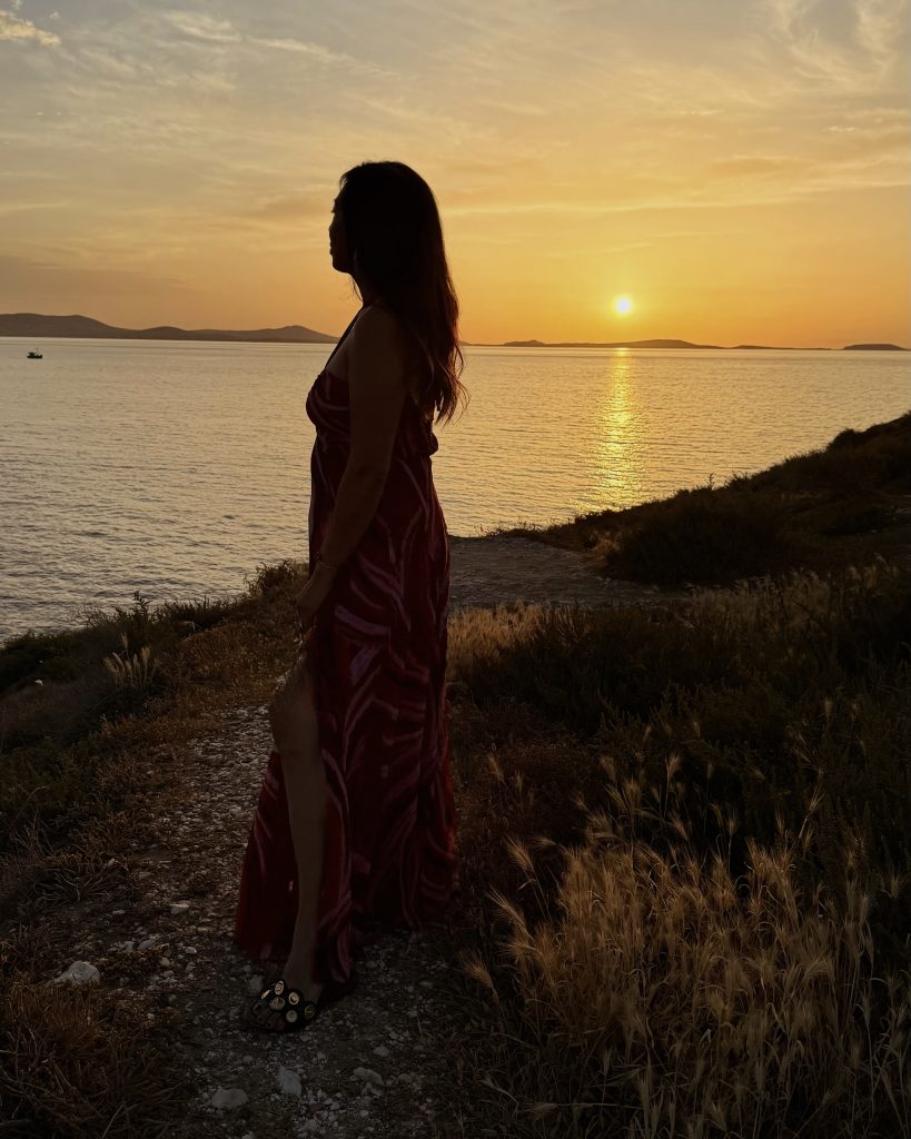 Sunset in Naxos