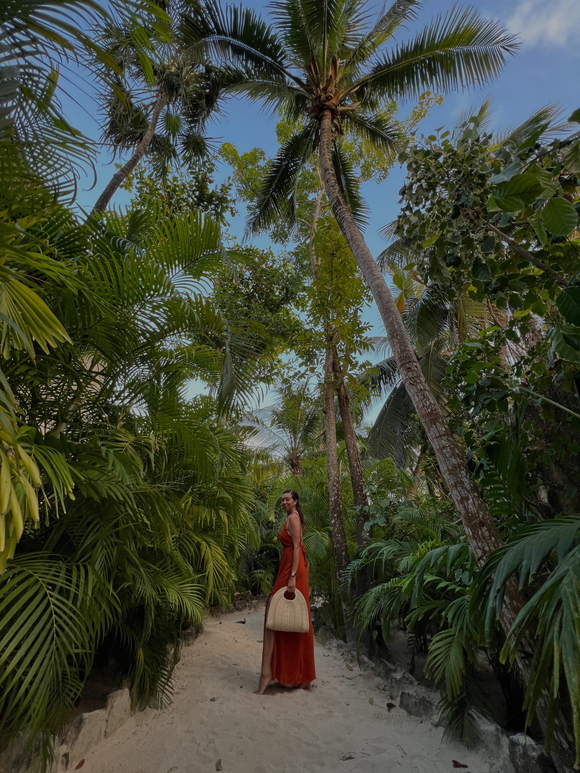Betty Nguyen in the Tulum jungle